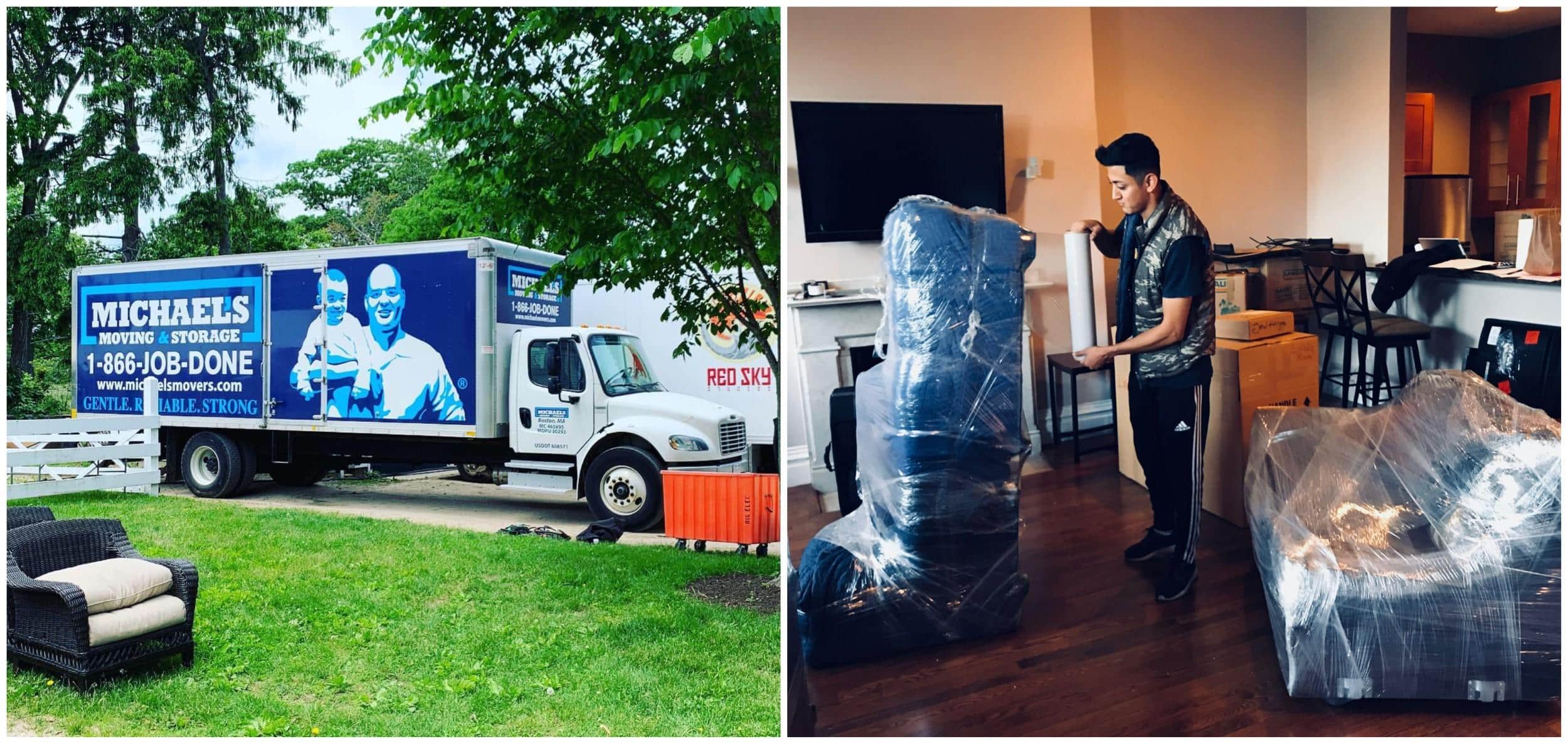 Secure and efficient refrigerator moving
